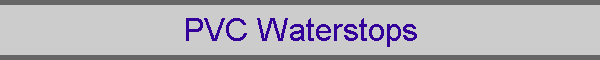 PVC Waterstops